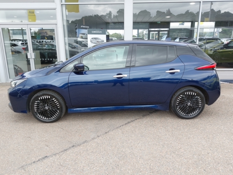 Nissan Leaf 110Kw N-connecta 39Kwh DP23VTM Blue #4