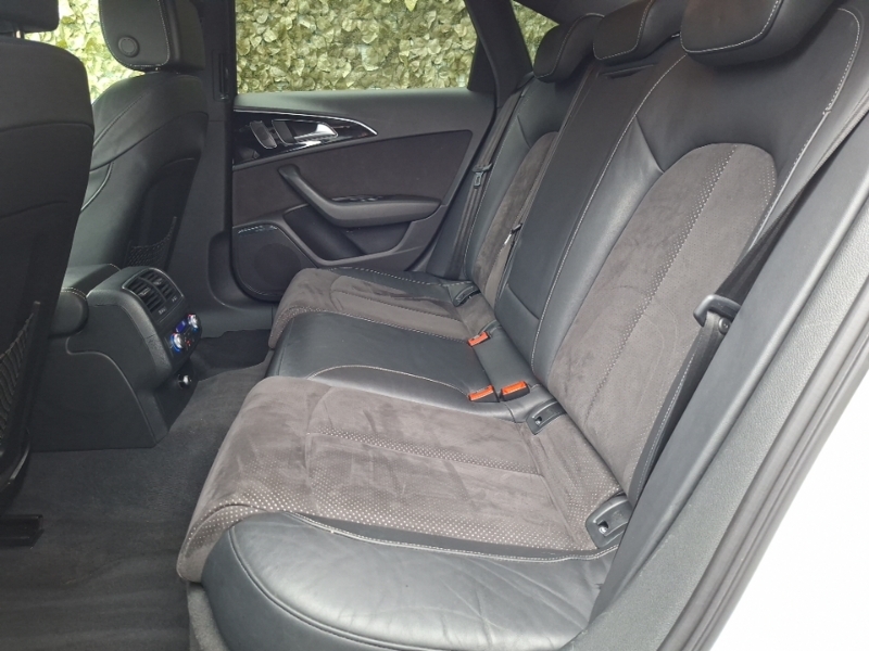 Audi A6 2.0 Tdi Ultra Black Edition White #6