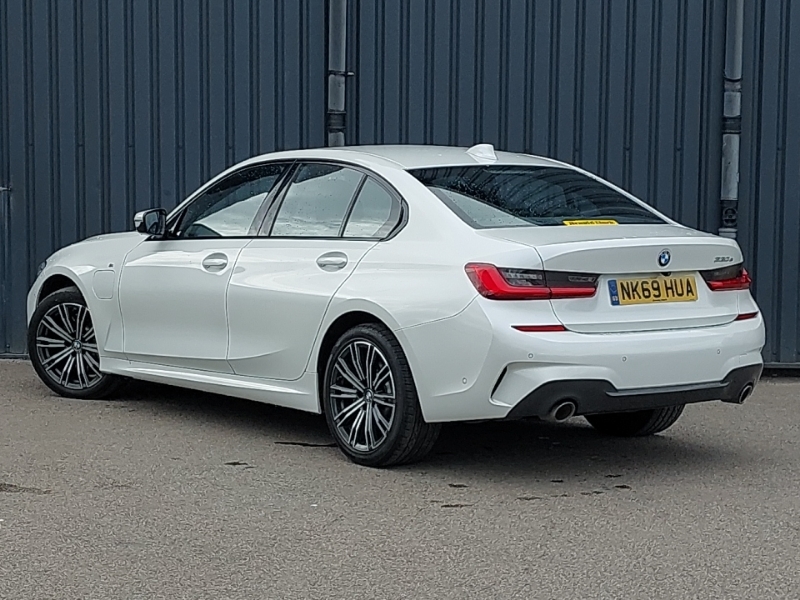 BMW 3 Series 330E M Sport White #2