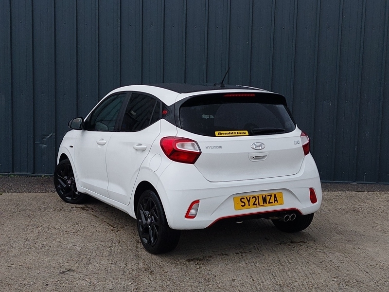 Hyundai I10 1.0 T-gdi N Line White #2