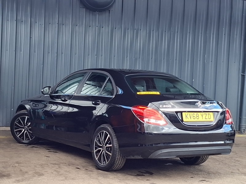 Mercedes-Benz C Class C200 Se 9G-tronic Black #2
