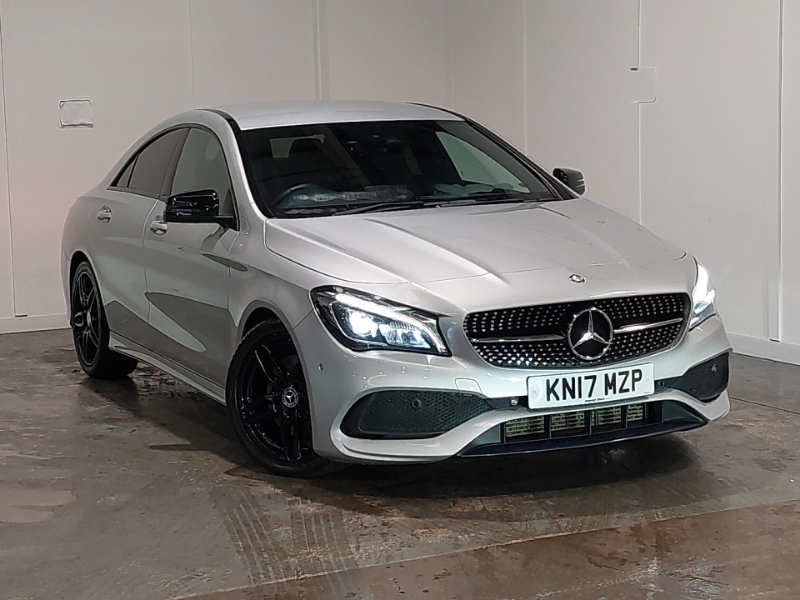 Mercedes-Benz CLA Class Cla 220D Amg Line Tip Silver