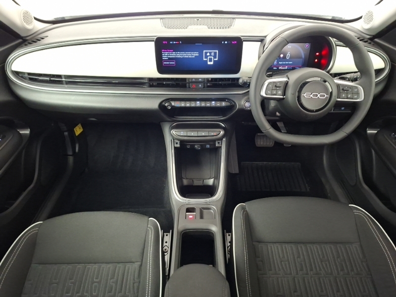 Fiat 600 1.2 Hybrid 48V 136 Edct-6 White #3