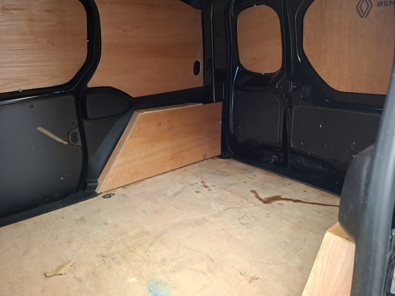 Renault Kangoo Ml19 Blue Dci 95 Advance Van Black #6