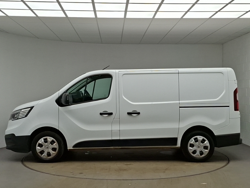 Renault Trafic Sl30 Blue Dci 130 Advance Safety Van White #4