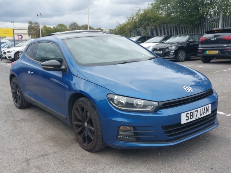 Volkswagen Scirocco 2.0 Tdi Bluemotion Tech Gt Black Edition Blue