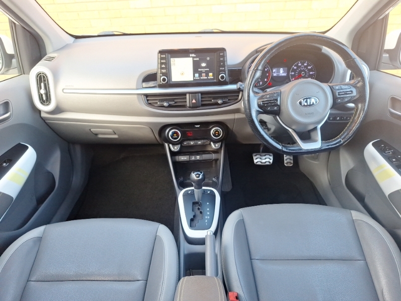 Kia Picanto 1.25 X-line S White #3