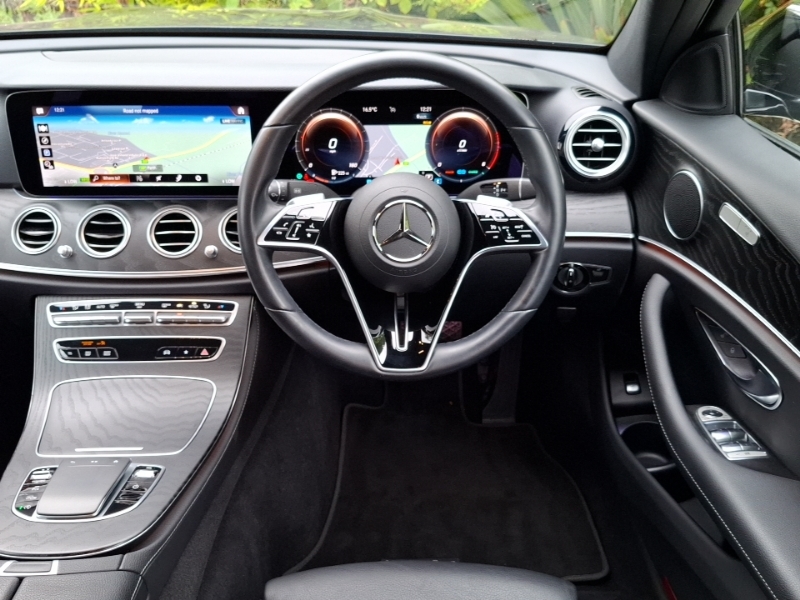 Mercedes-Benz E Class E220d 200 Amg Line Night Ed Prem 9G-tronic 20 Black #8