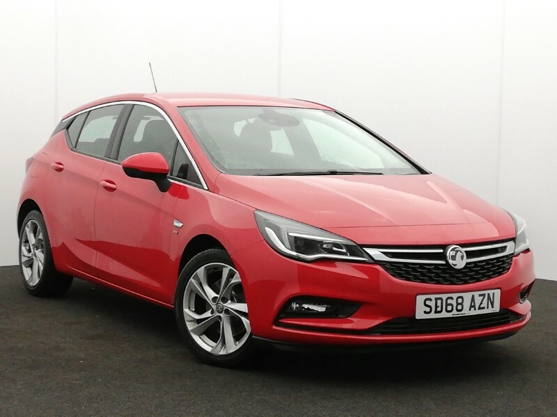 Vauxhall Astra 1.6T 16V 200 Sri Red