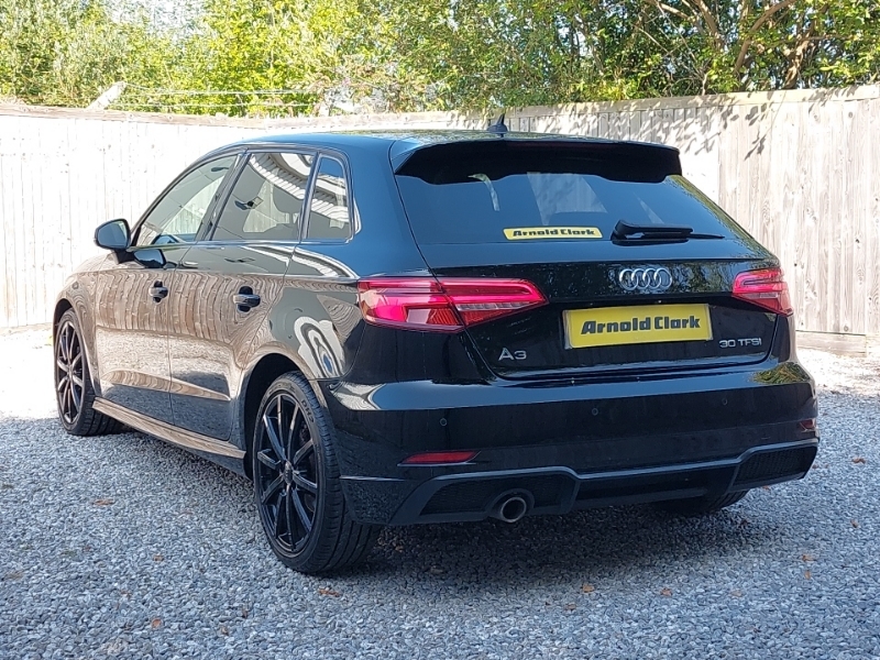Audi A3 30 Tfsi 116 Black Edition S Tronic Black #2