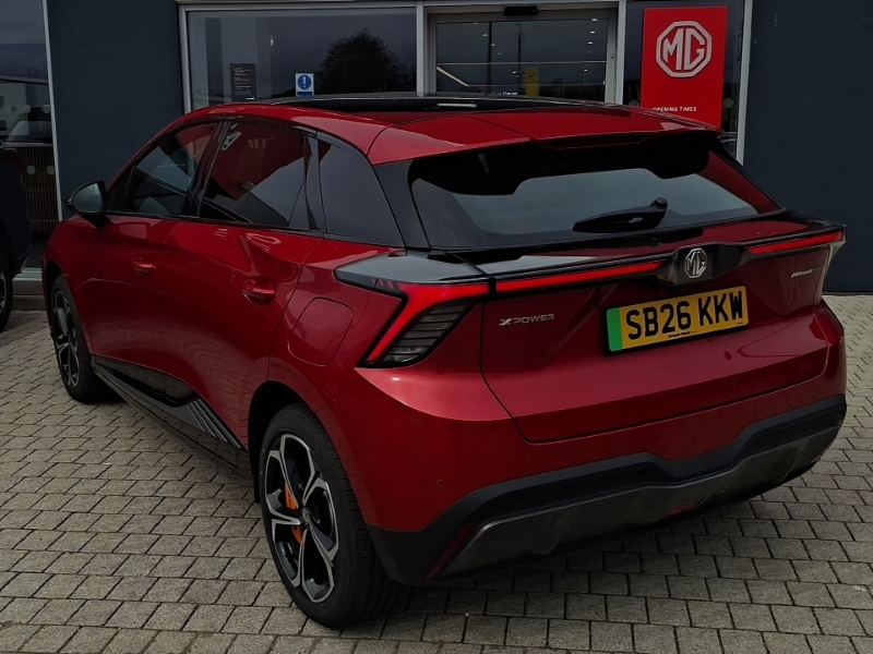 MG MG4 320Kw Xpower 64Kwh Red #2