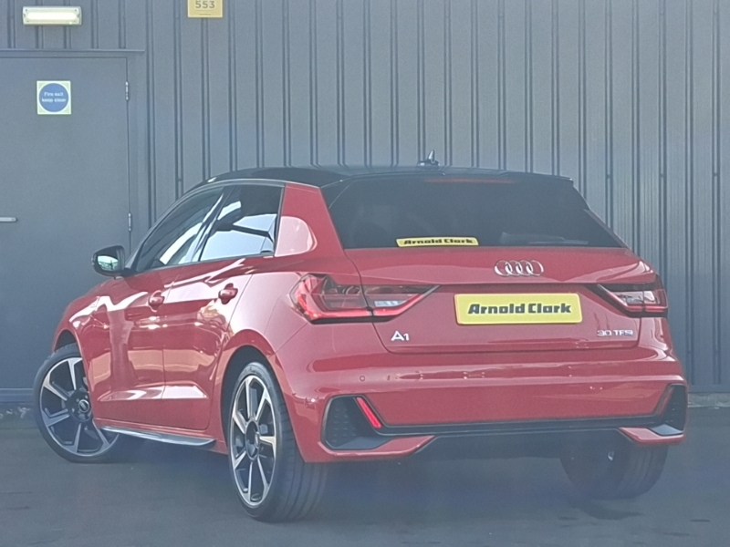 Audi A1 30 Tfsi 110 Black Edition ND72LUJ Red #2