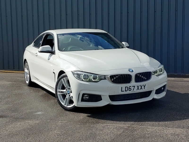 BMW 4 Series 420D 190 M Sport Professional Media White