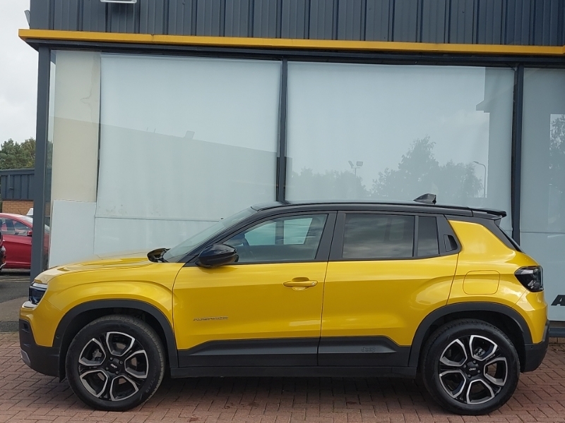 Jeep Avenger 1.2 E-hybrid Summit Dct Yellow #4