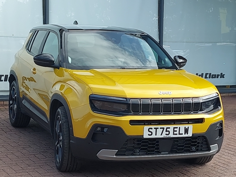Jeep Avenger 1.2 E-hybrid Summit Dct Yellow