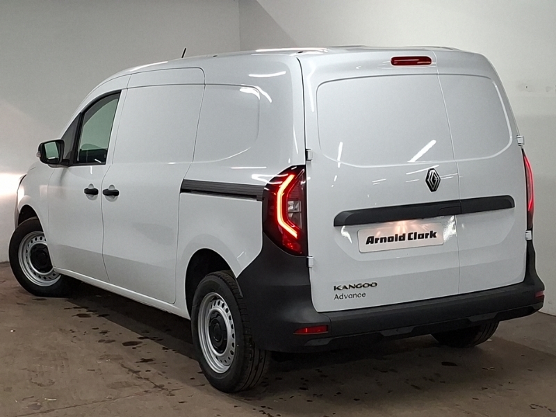 Renault Kangoo Ll21 Blue Dci 95 Advance Safety Van White #2
