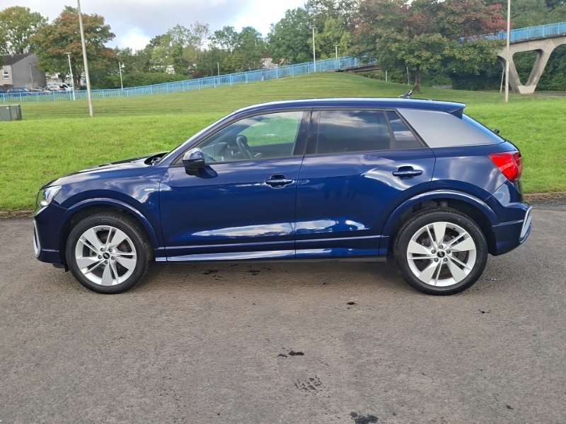 Audi Q2 35 Tfsi S Line Blue #4