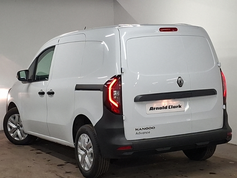 Renault Kangoo Ml19 Blue Dci 95 Advance Safety Van White #2