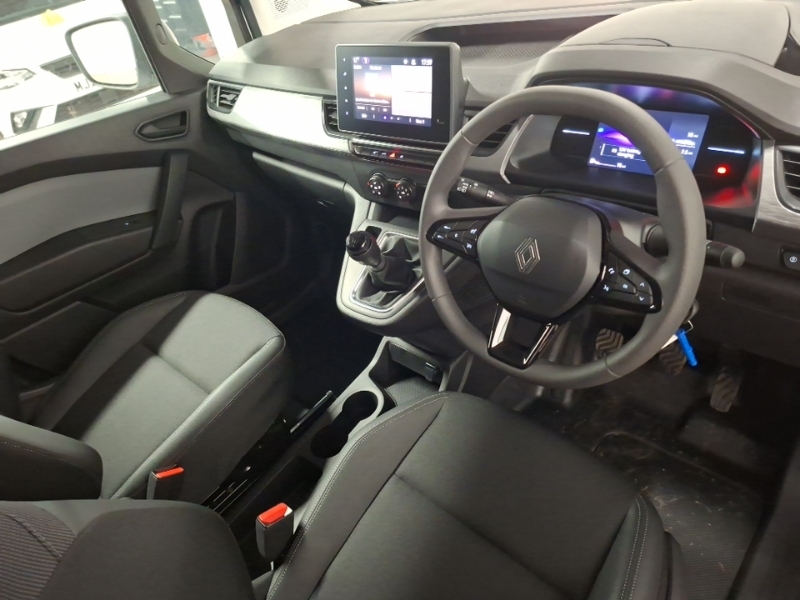 Renault Kangoo Ml19 Blue Dci 95 Advance Safety Van White #3