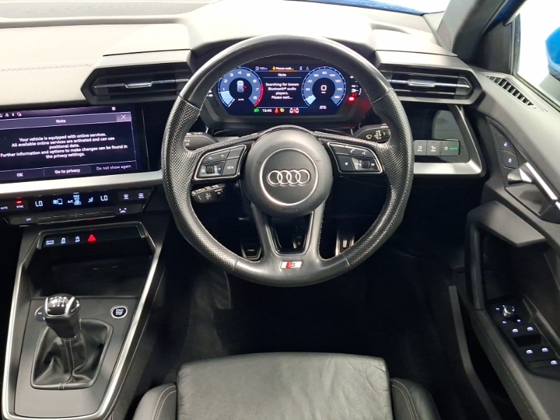 Audi A3 Saloon Edition 1 35 Tfsi 150 Ps S Tronic Black #8