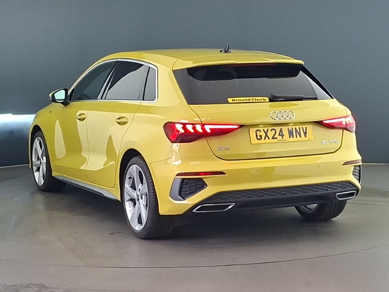 Audi A3 30 Tfsi S Line Yellow #2