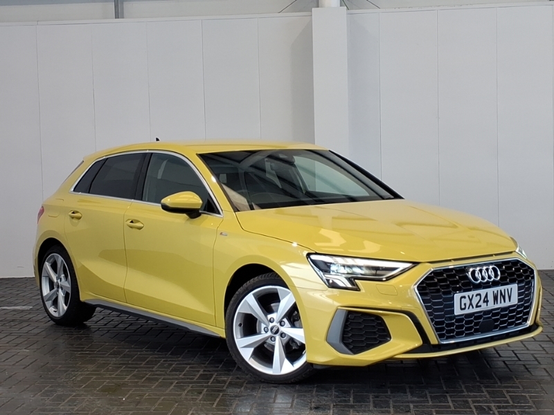 Audi A3 30 Tfsi S Line Yellow
