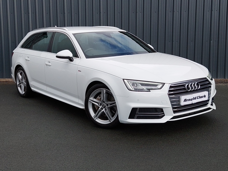 Audi A4 2.0 Tdi Ultra 190 S Line White