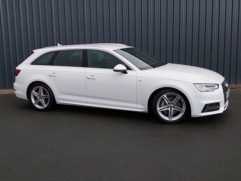 Audi A4 Avant 2.0 Tdi Ultra S Line Euro 6 Ss White #7