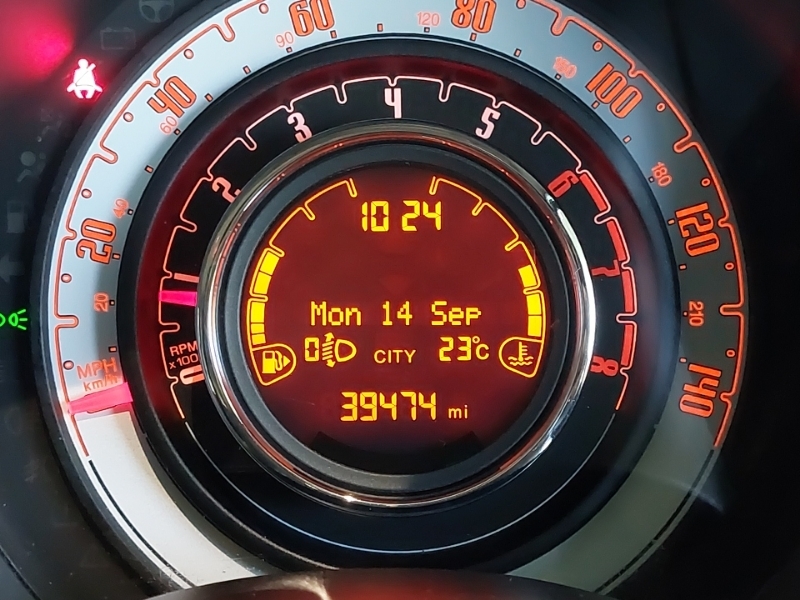 Fiat 500 1.2 Pop Euro 6 Ss White #9