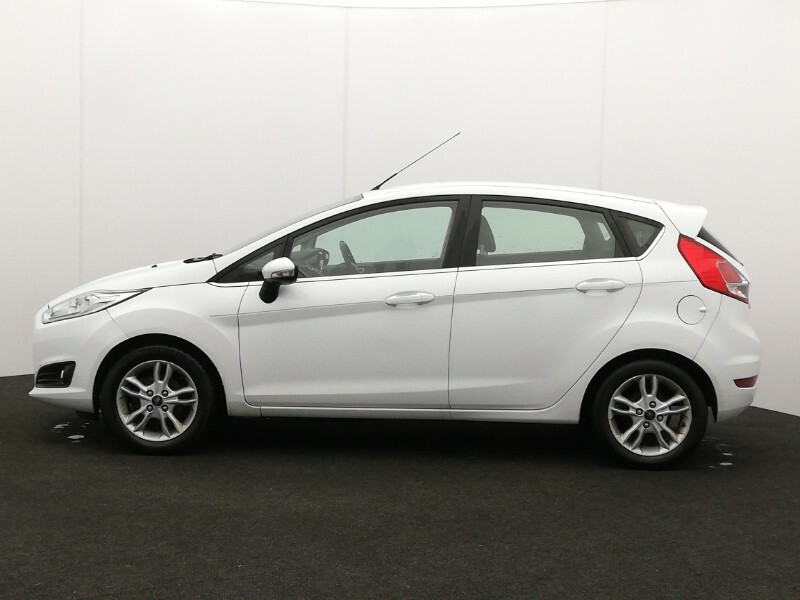Ford Fiesta 1.0 Ecoboost Zetec White #4