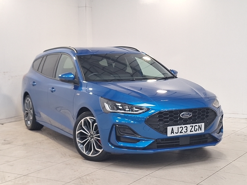 Ford Focus 1.0 Ecoboost Hybrid Mhev 155 St-line X Blue