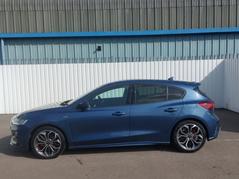 Ford Focus 1.0 Ecoboost Hybrid Mhev 155 St-line X Blue #4