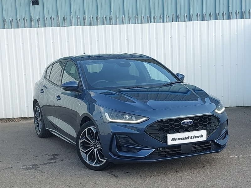 Ford Focus 1.0 Ecoboost Hybrid Mhev 155 St-line X Blue