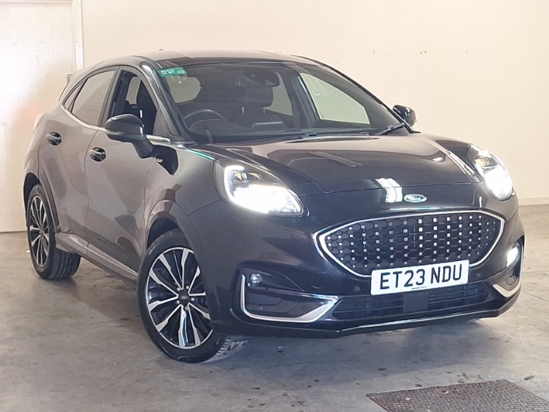Ford Puma 1.0 Ecoboost Hybr Mhev 155 St-line Vignale Dct Black