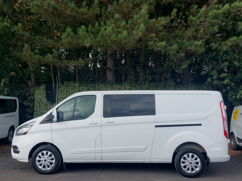 Ford Transit Custom 2.0 Ecoblue 170Ps Low Roof Dcab Limited Van White #4