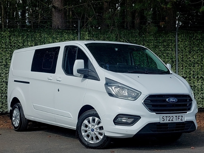 Ford Transit Custom 2.0 Ecoblue 170Ps Low Roof Dcab Limited Van White