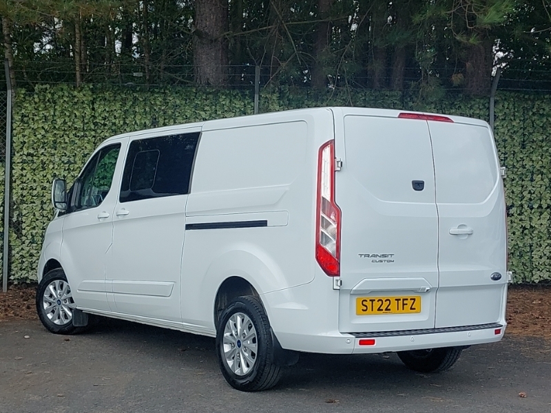 Ford Transit Custom 2.0 Ecoblue 170Ps Low Roof Dcab Limited Van White #2
