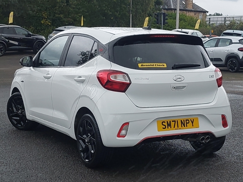 Hyundai I10 1.0 T-gdi N Line White #2