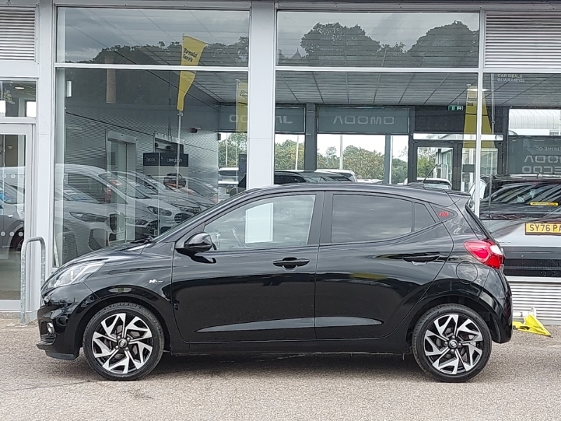 Hyundai I10 1.0 T-gdi N Line Black #4