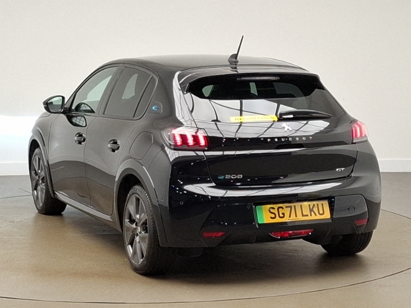 Peugeot e-208 100Kw Gt 50Kwh Black #2
