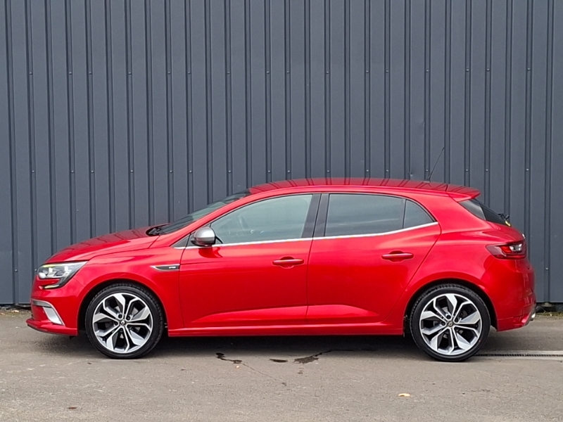 Renault Megane 1.3 Tce Gt Line Red #4