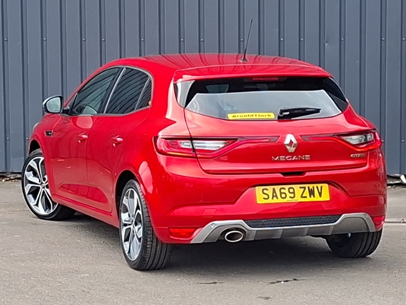 Renault Megane 1.3 Tce Gt Line Red #2