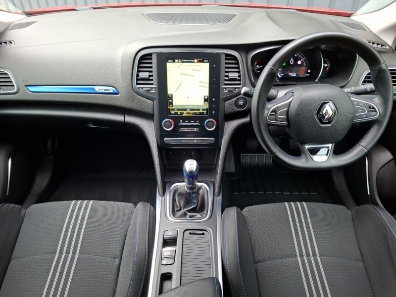 Renault Megane 1.3 Tce Gt Line Red #3