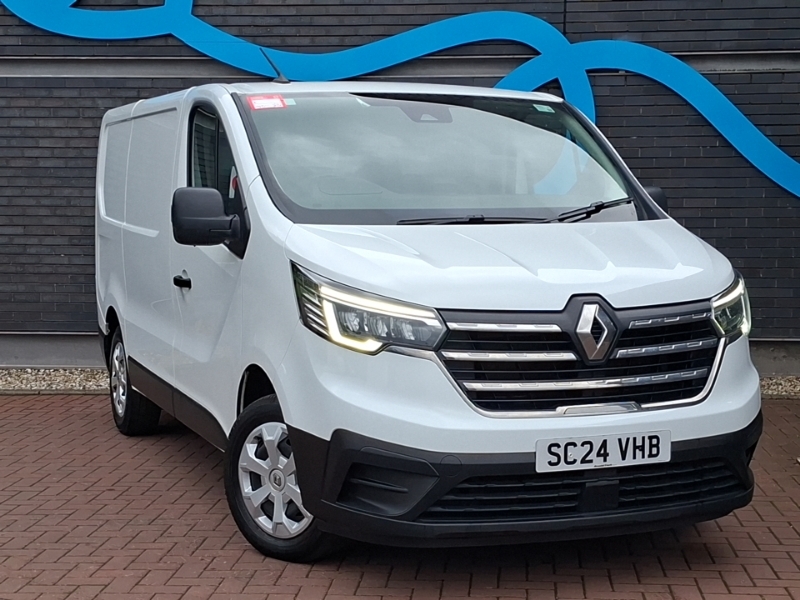 Renault Trafic Sl30 Blue Dci 130 Advance Safety Van White