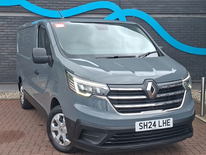 Renault Trafic Sl30 Blue Dci 130 Advance Van Grey