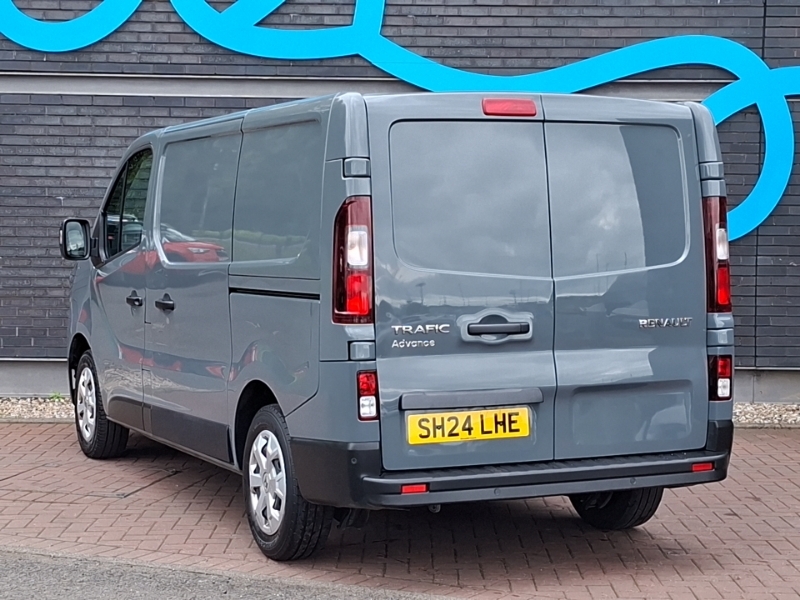 Renault Trafic Sl30 Blue Dci 130 Advance Van Grey #2