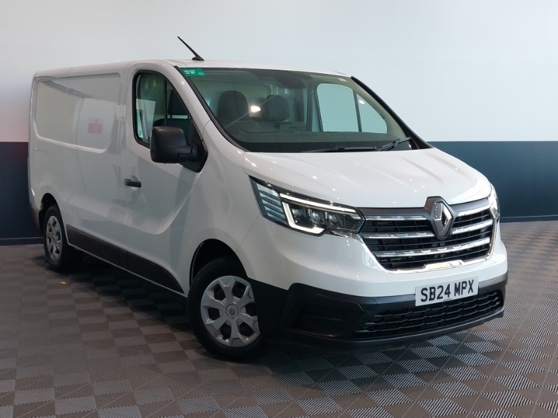 Renault Trafic Sl30 Blue Dci 130 Advance Van White