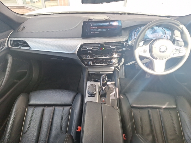 BMW 5 Series 520D Xdrive M Sport White #3
