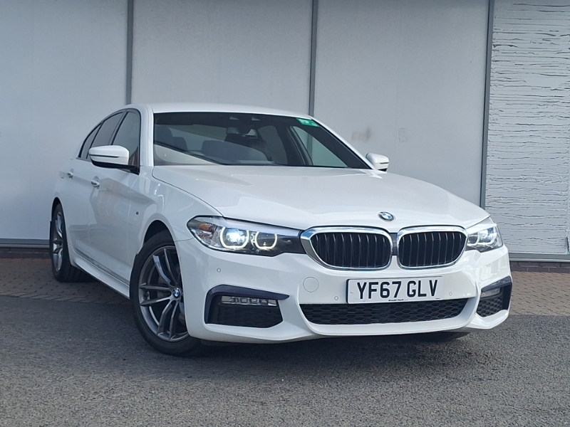 BMW 5 Series 520D Xdrive M Sport White