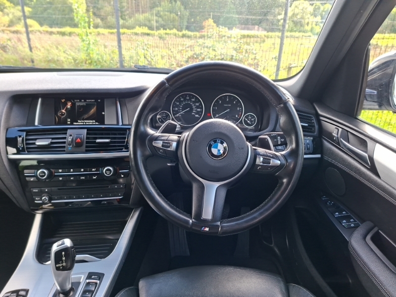 BMW X3 Xdrive35d M Sport White #8